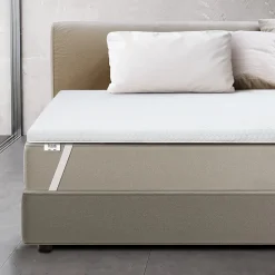 The White Stone Surmatelas en mousse à mémoire de forme 90 x 195 cm
