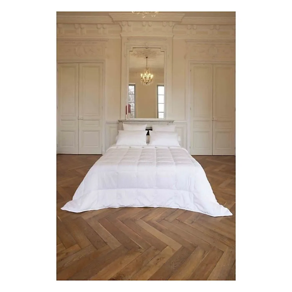 Toison d'Or - Oreiller - Epure - Confort médium - 65x65 cm - Blanc