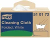 Tork Chiffon de Nettoyage Multi-usages blanc W7, Distribution feuille à feuille, 1 x 210 chiffons, 510172