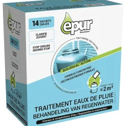 Epur Traitement des eaux de pluie citernes & récupérateurs d'eau 14 sachets Outlet