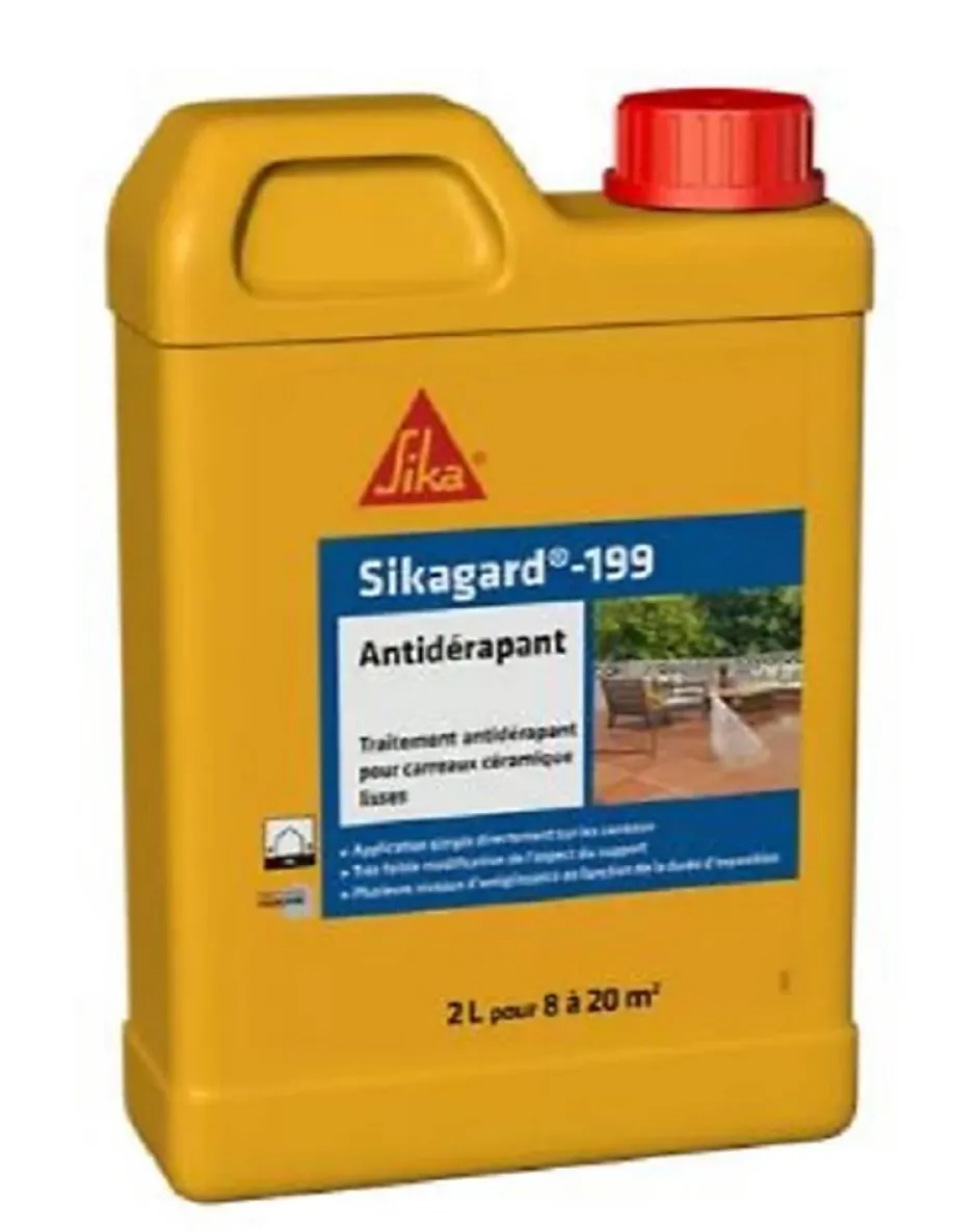 Sika Traitement GARD 199 antidérapant - Bidon : 2 Litres