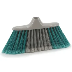GoodHome Tête de balais à poils Doux fibres mélangées gris et bleu L.28 x l.7cm