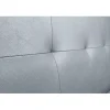 Eccox Tête de lit - Aster - Similicuir argenté - 160 cm - Design contemporain - Garantie 2 ans New