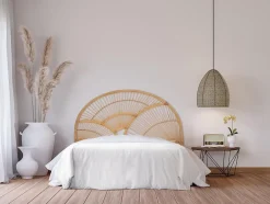 Vente-unique Tête de lit 160 cm - Rotin - Naturel - EFELA Online