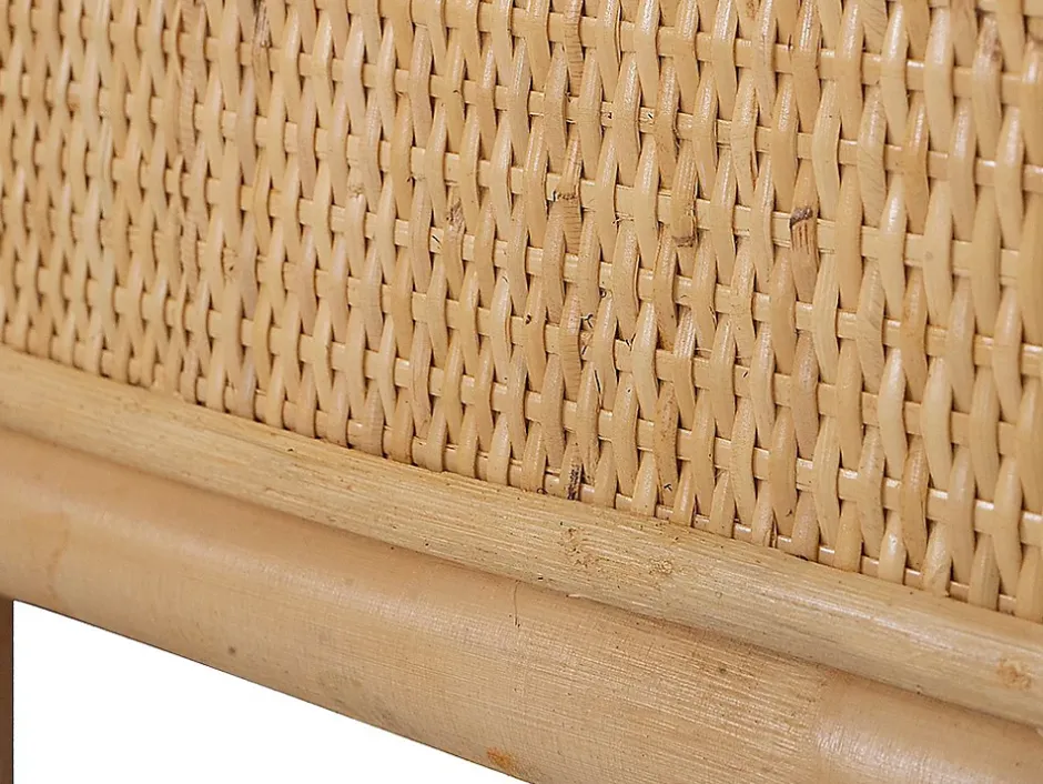 Vente-unique Tête de lit 160 cm - Rotin - Naturel - SOLIA Clearance