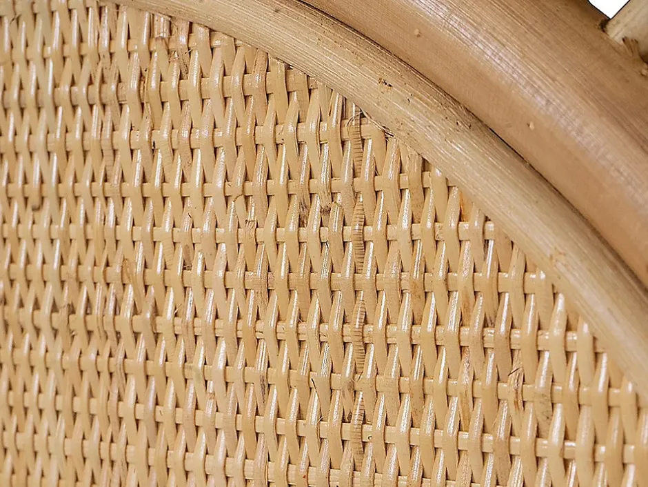 Vente-unique Tête de lit 160 cm - Rotin - Naturel - SOLIA Clearance