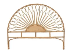 Vente-unique Tête de lit 160 cm - Rotin - Naturel - SOLIA Clearance