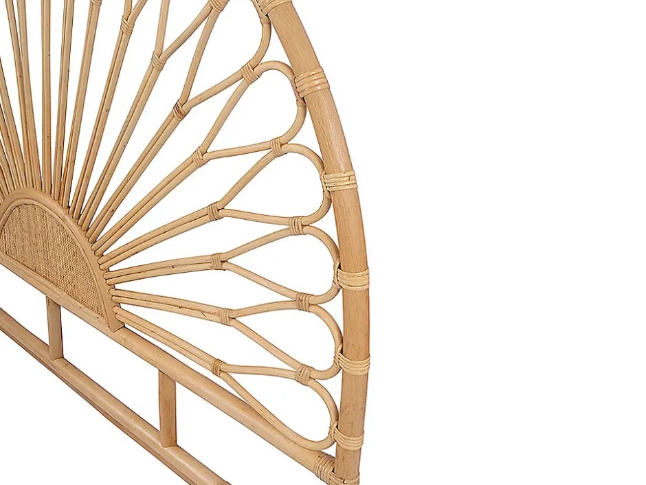 Vente-unique Tête de lit 160 cm - Rotin - Naturel - SOLIA Clearance