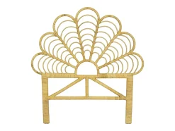 Vente-unique Tête de lit 110 cm - Rotin - Naturel - FLOSIA Outlet