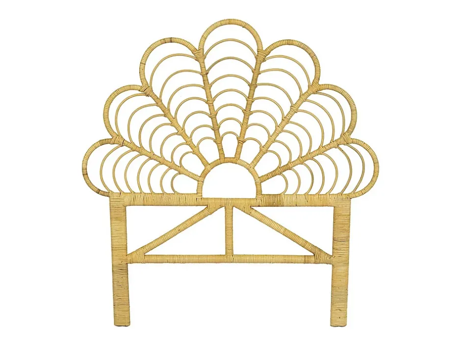 Vente-unique Tête de lit 110 cm - Rotin - Naturel - FLOSIA Outlet