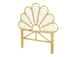 Vente-unique Tête de lit 110 cm - Rotin - Naturel - FLOSIA Outlet