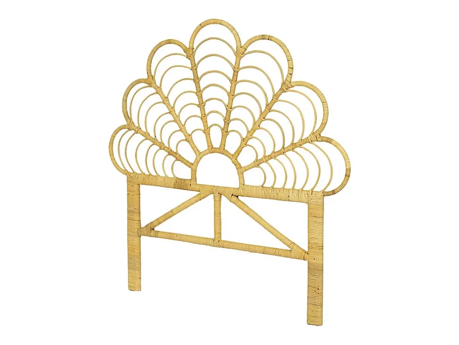 Vente-unique Tête de lit 110 cm - Rotin - Naturel - FLOSIA Outlet