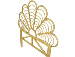 Vente-unique Tête de lit 110 cm - Rotin - Naturel - FLOSIA Outlet