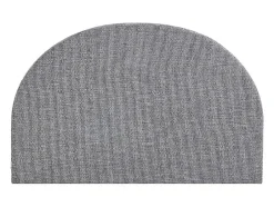 Vente-unique Tête de lit 180 cm - Tissu texturé - Gris - PANIOTI