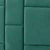 Vente-unique Tête de lit 140 cm - Velours - Vert - HERMINE Best