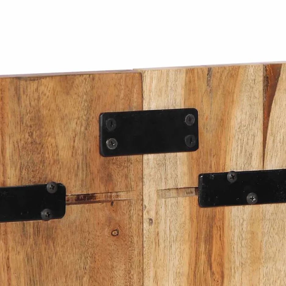 Vidaxl Tête de lit 120 cm bois d'acacia massif