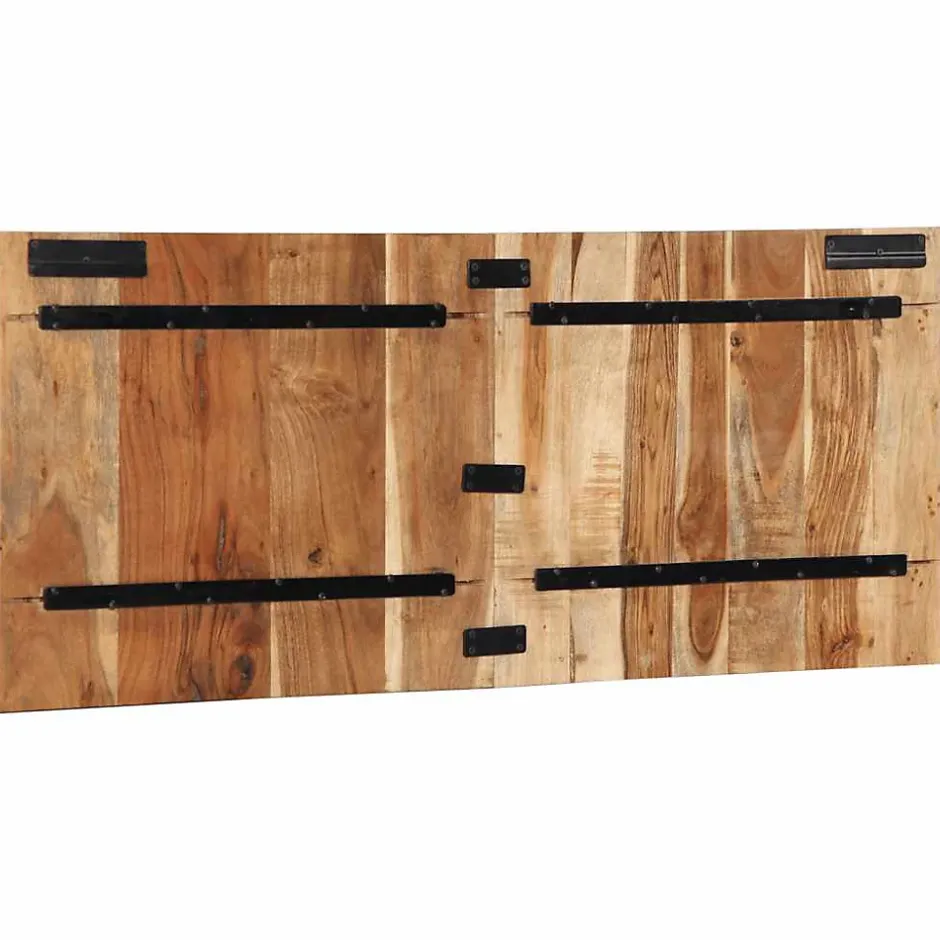 Vidaxl Tête de lit 120 cm bois d'acacia massif