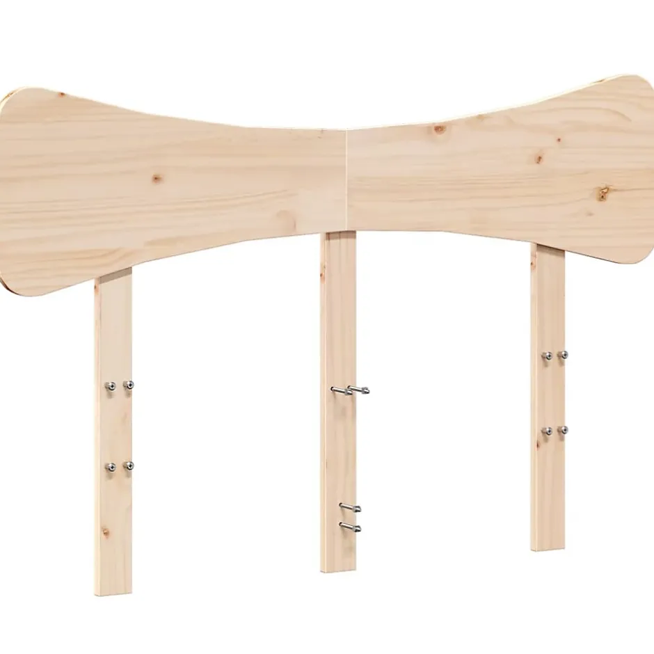 Vidaxl Tête de lit 135 cm bois massif de pin Sale