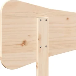 Vidaxl Tête de lit 135 cm bois massif de pin Sale