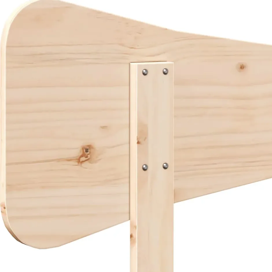 Vidaxl Tête de lit 135 cm bois massif de pin Sale