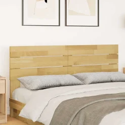 Vidaxl Tête de lit 140 cm en bois massif de chêne