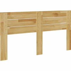 Vidaxl Tête de lit 140 cm en bois massif de chêne