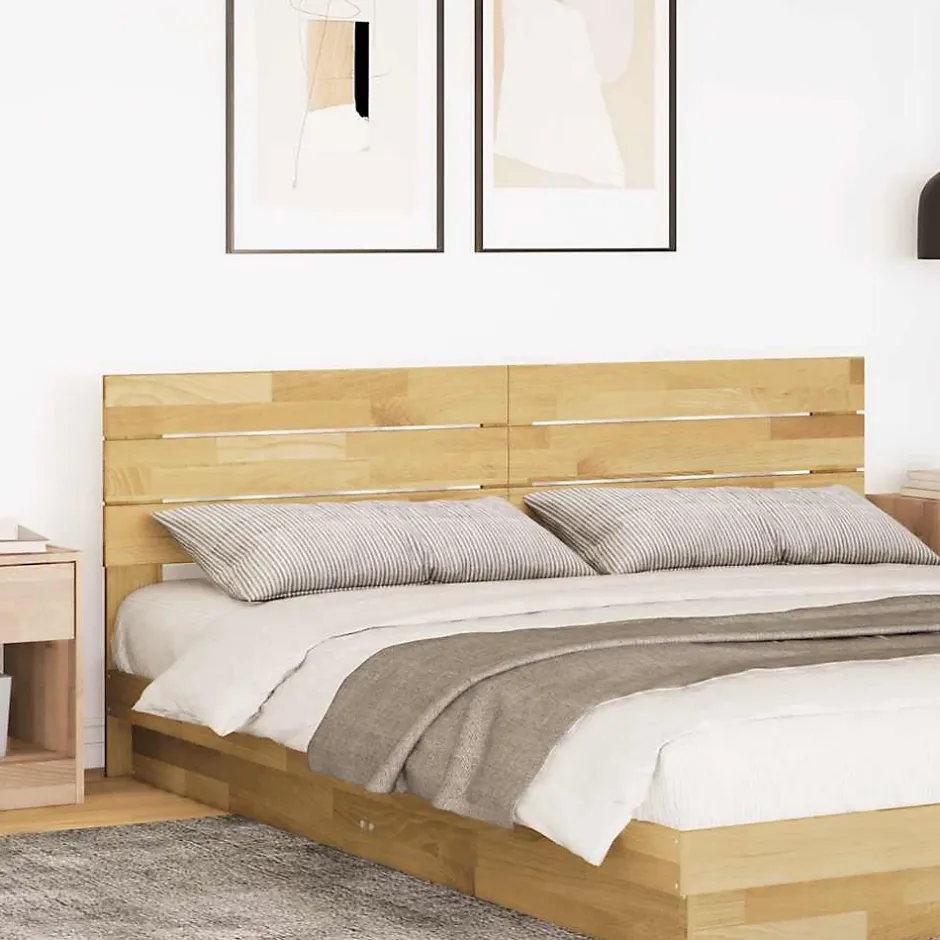 Vidaxl Tête de lit 180 cm en bois massif de chêne Hot