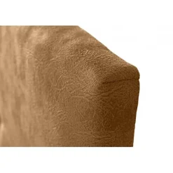 Eccox Tête de lit - Dalia - Cuir - Tissu Aqualine - 190 cm - Résistant aux taches