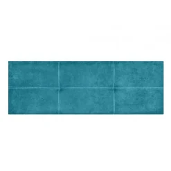 Eccox Tête de lit - Dalia - Turquoise - Tissu anti-taches Aqualine - 170 cm - Design contemporain