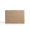 Eccox Tête de lit - - Agata - Tissu Aquaclean - Style Scandinave - 135 cm Camel