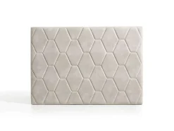 Eccox Tête de lit - - Agata - Tissu Aquaclean - Style Scandinave - 154x115x8 cm