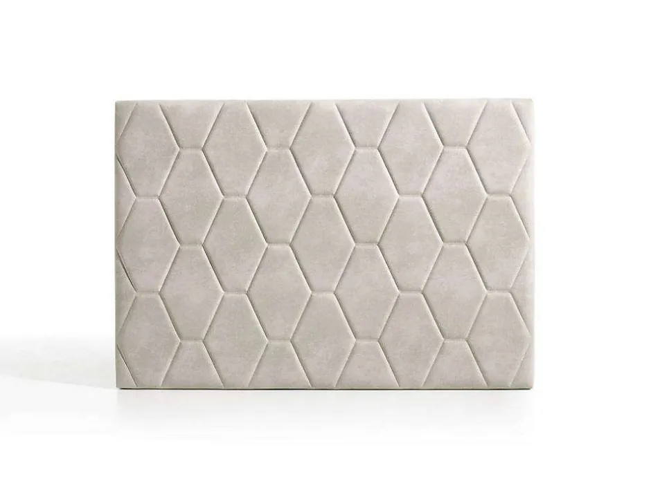 Eccox Tête de lit - - Agata - Tissu Aquaclean - Style Scandinave - 154x115x8 cm