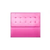 Eccox Tête de lit - - Aster - Similicuir rose - 145 cm - Épaisseur 8 cm - Garantie 2 ans Discount