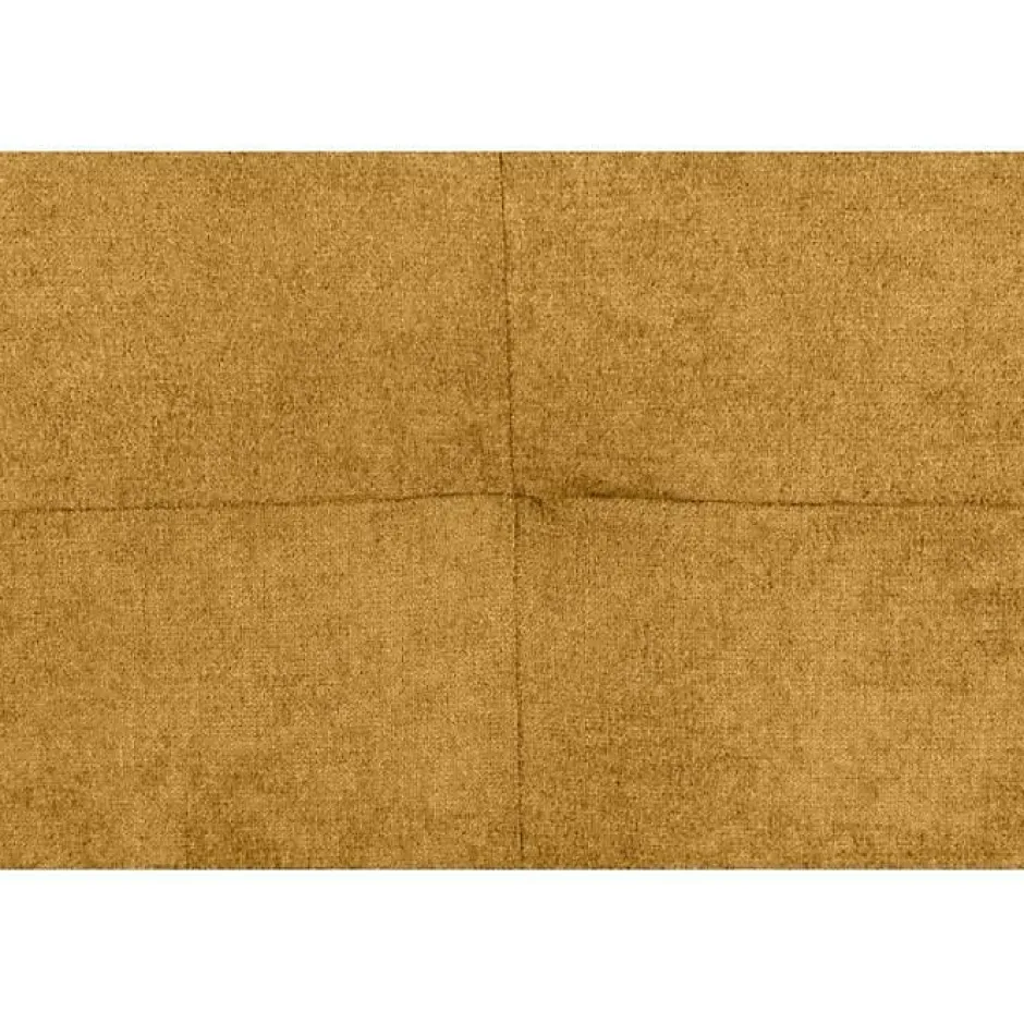 Eccox Tête de lit - - Cala - Tissu anti-tache - Jaune - 100 cm de largeur Online