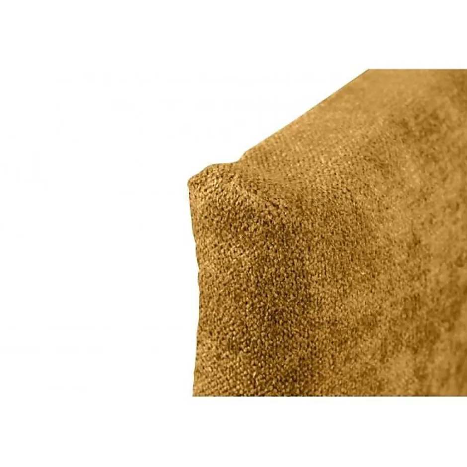 Eccox Tête de lit - - Cala - Tissu anti-tache - Jaune - 100 cm de largeur Online