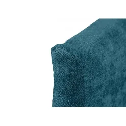 Eccox Tête de lit - - Cala - Tissu bleu - 170 cm - Rembourrage en mousse HR