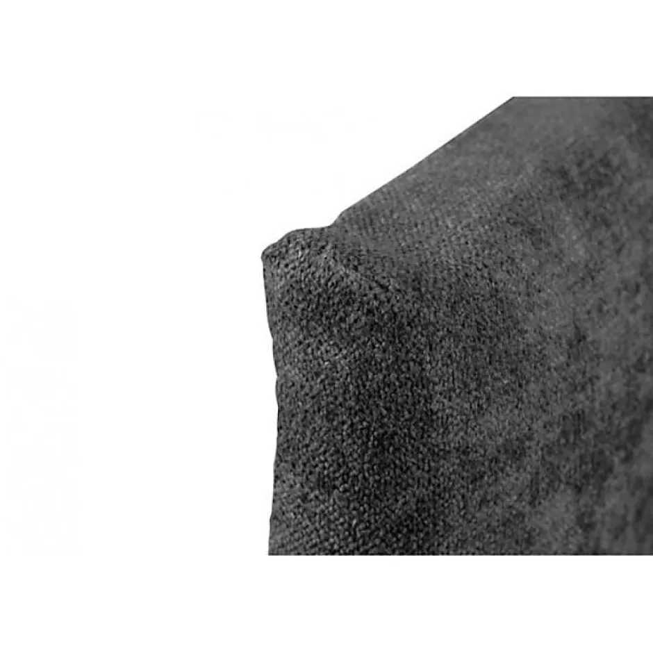 Eccox Tête de lit - - Cala - Tissu gris - 210 cm - Rembourrage en mousse HR