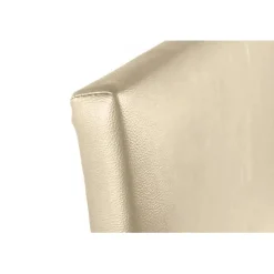 Eccox Tête de lit - - Cala - Similicuir beige - 160 cm - Rembourrage en mousse HR