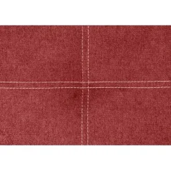 Eccox Tête de lit - - Dalia - Tissu Aqualine - Rouge - 210 cm - Rembourrée Online