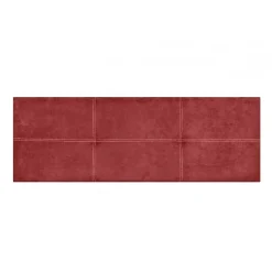 Eccox Tête de lit - - Dalia - Tissu Aqualine - Rouge - 210 cm - Rembourrée Online