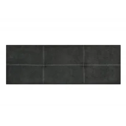 Eccox Tête de lit - - Dalia - Tissu Aqualine Gris - 130 cm - Rembourrée et élégante Hot