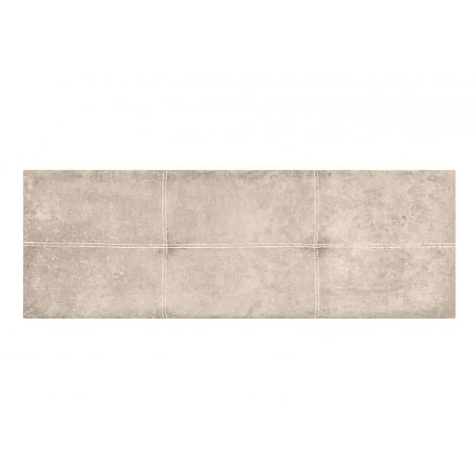 Eccox Tête de lit - - Dalia - Tissu Aqualine - Beige - 160 cm - Rembourrée New