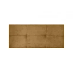 Eccox Tête de lit - - Dalia - Tissu Aqualine Jaune - 145 cm - Rembourrée et élégante Hot
