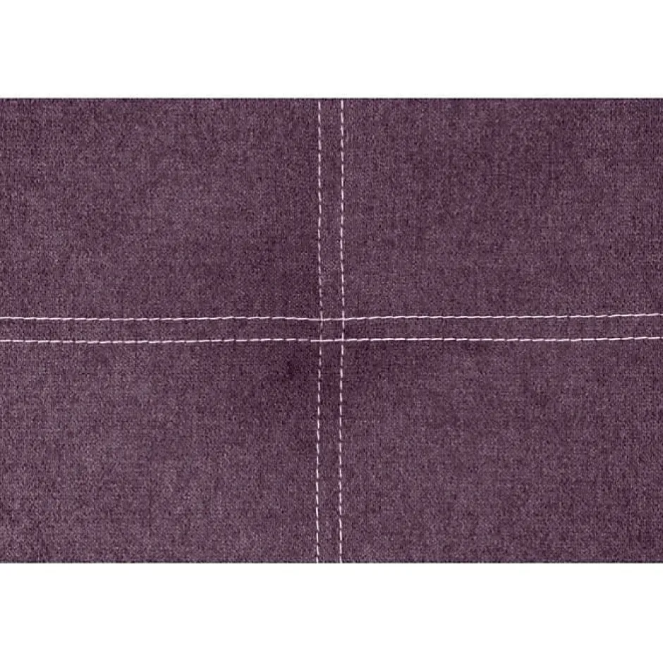 Eccox Tête de lit - - Dalia - Tissu Aqualine - Violet - 160 cm - Rembourrée Outlet