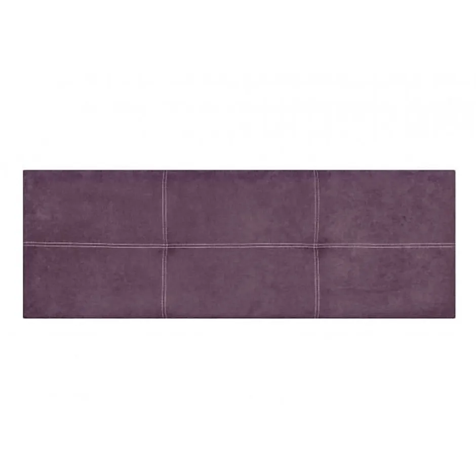 Eccox Tête de lit - - Dalia - Tissu Aqualine - Violet - 160 cm - Rembourrée Outlet