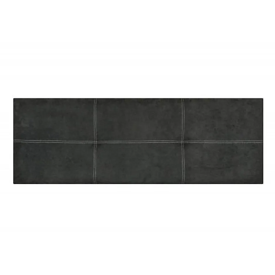 Eccox Tête de lit - - Dalia - Tissu Aqualine - Gris - 210 cm - Rembourrée Discount