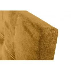 Eccox Tête de lit - - Iris 100 - Tissu antitache - Jaune - Design contemporain Sale