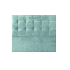 Eccox Tête de lit - - Iris - Tissu antitache - Vert - 120 cm de hauteur