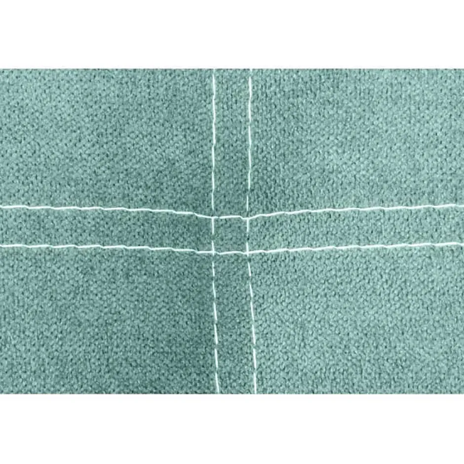 Eccox Tête de lit - - Iris - Tissu antitache - Vert - 145 cm de largeur New
