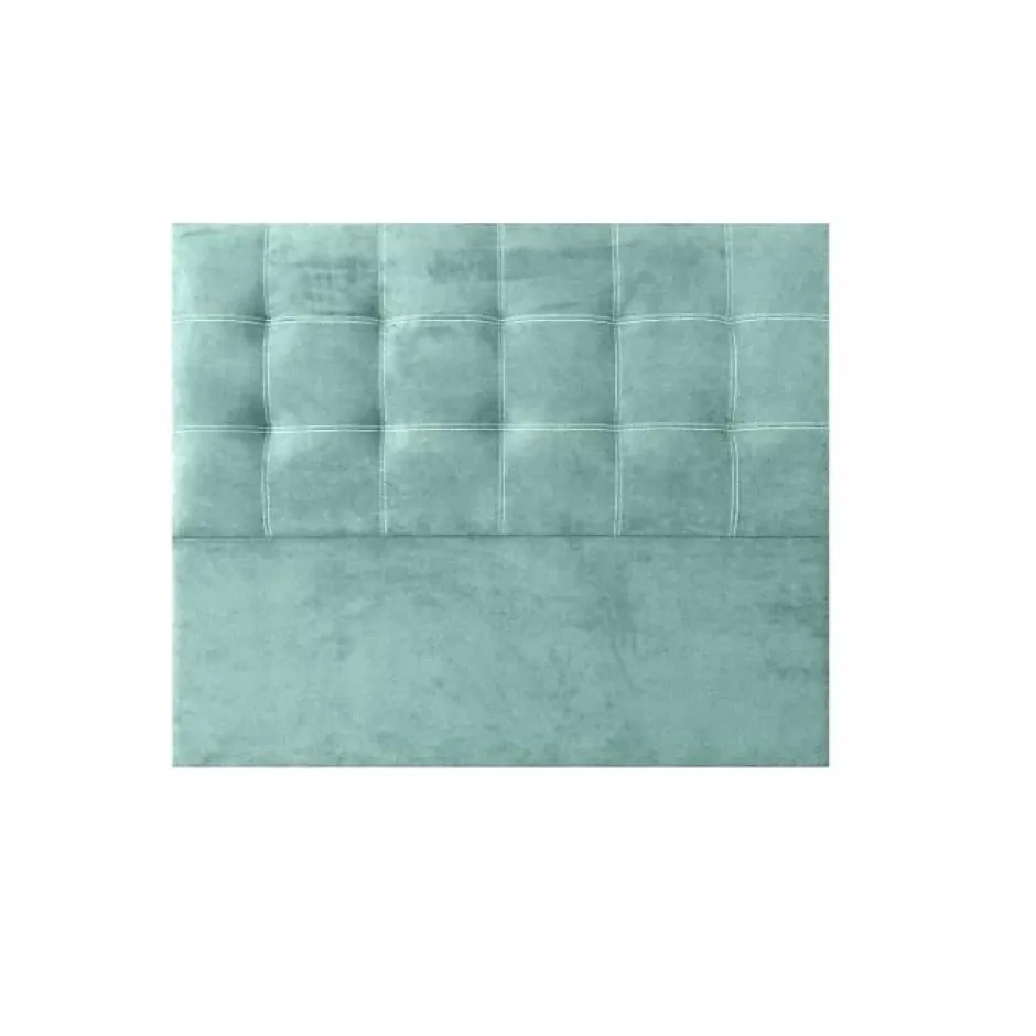 Eccox Tête de lit - - Iris - Tissu antitache - Vert - 145 cm de largeur New